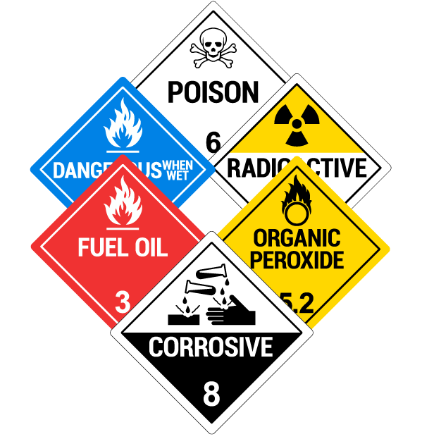 Hazmat signs 2