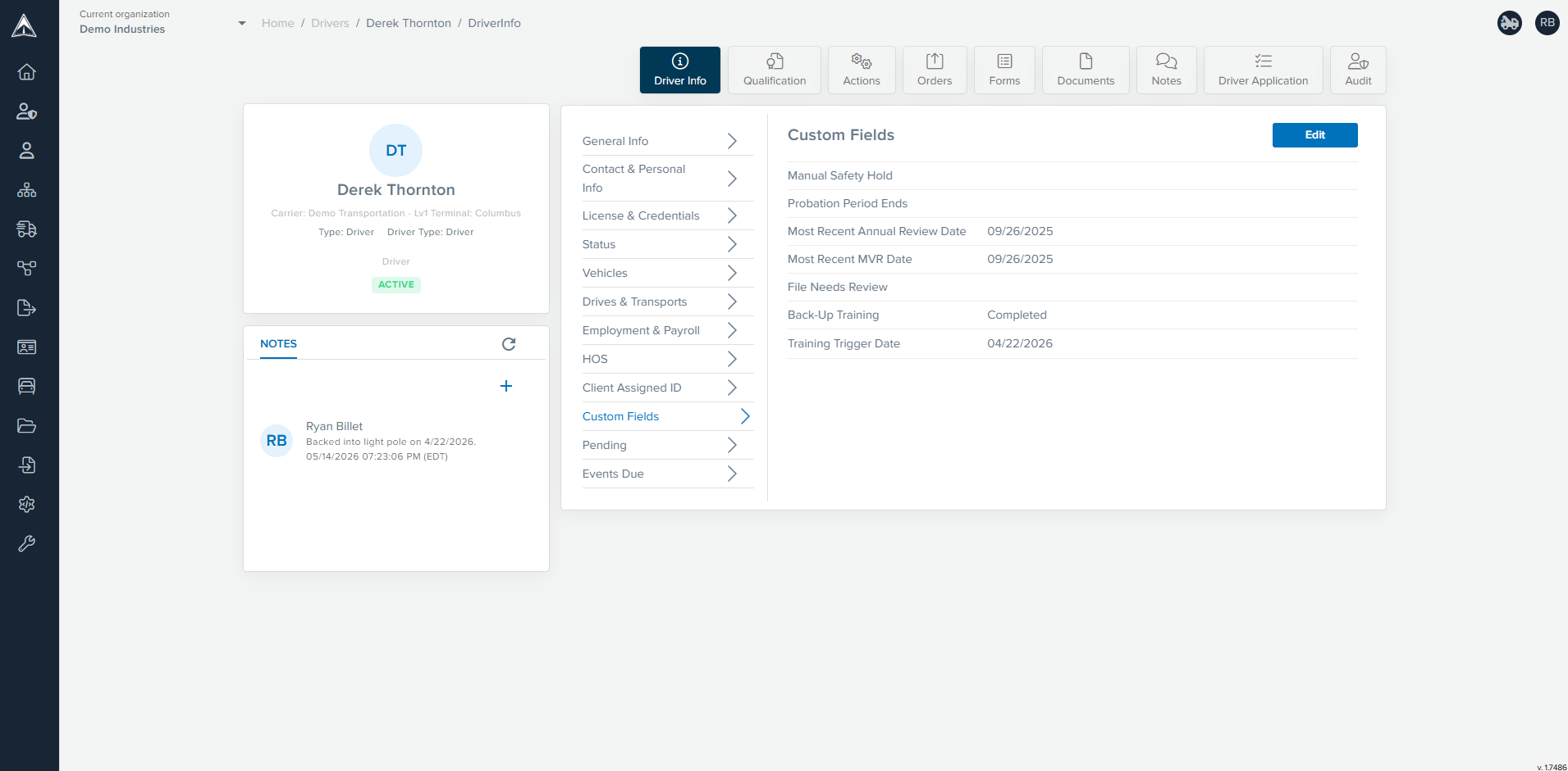 Custom Fields